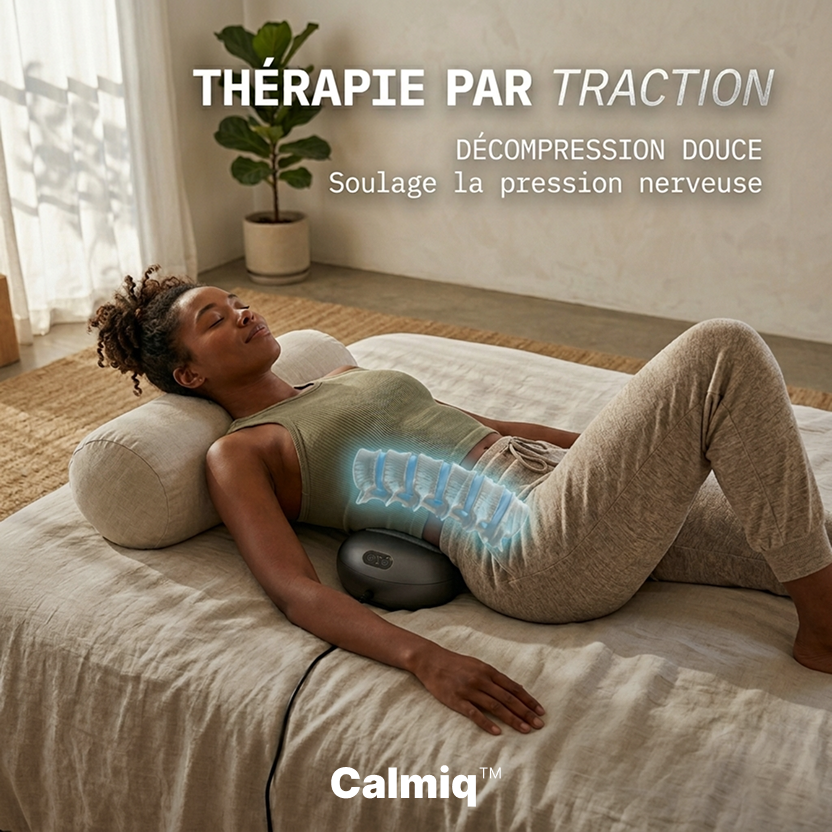Calmiq™ | Masseur 3-en-1 pour le Soulagement et la Récupération Dorsale