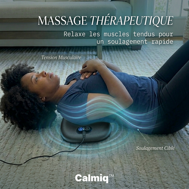 Calmiq™ | Masseur 3-en-1 pour le Soulagement et la Récupération Dorsale