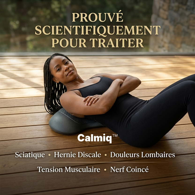 Calmiq™ | Masseur 3-en-1 pour le Soulagement et la Récupération Dorsale